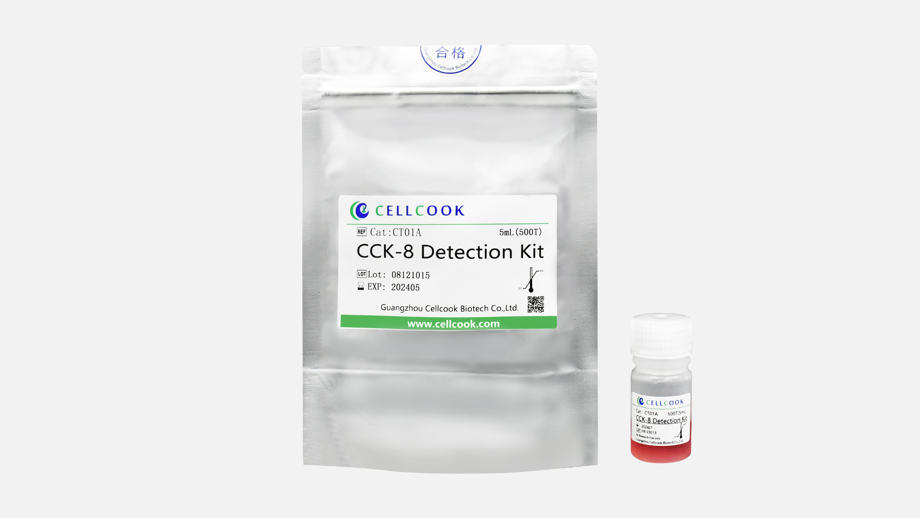 CCK-8檢測(cè)試劑盒(500T)